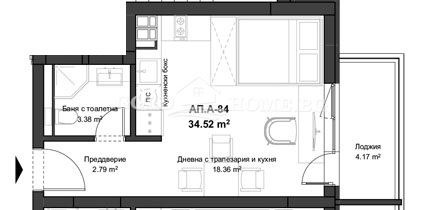 Продава 1-СТАЕН, гр. Пловдив, Кючук Париж, снимка 2 - Апартаменти - 54467677