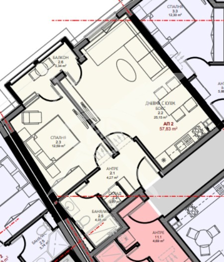 Продава 2-СТАЕН, гр. Поморие, област Бургас, снимка 1 - Aпартаменти - 48811108