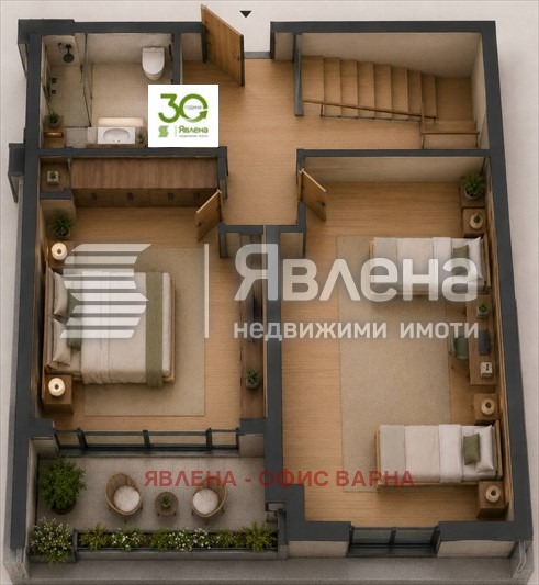 Продава МЕЗОНЕТ, гр. Варна, м-т Долна Трака, снимка 6 - Апартаменти - 54684058