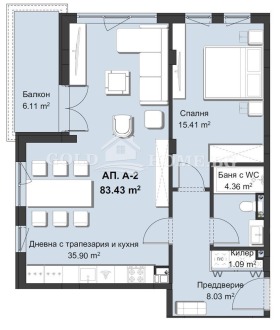 1 спальня Христо Смирненски, Пловдив 10