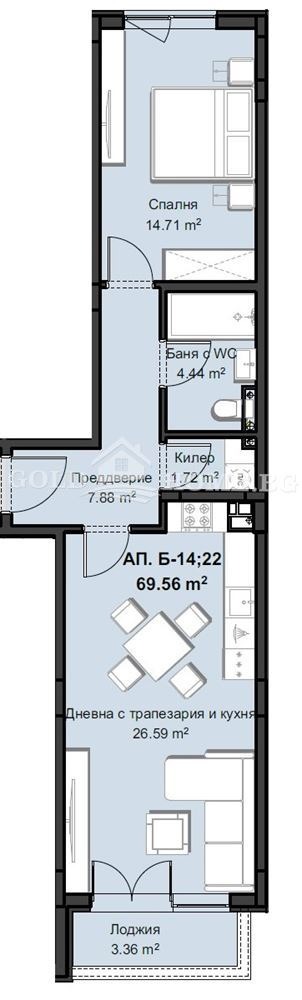 Продава  2-стаен град Пловдив , Христо Смирненски , 75 кв.м | 54391480 - изображение [7]