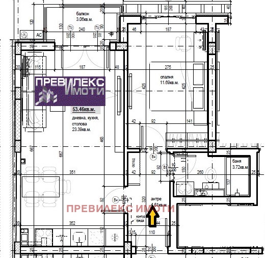 Te koop  1 slaapkamer Plovdiv , Kamenitsa 1 , 68 m² | 84493071
