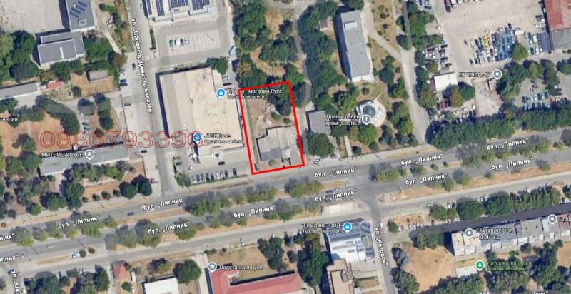 Продава ПАРЦЕЛ, гр. Русе, Здравец