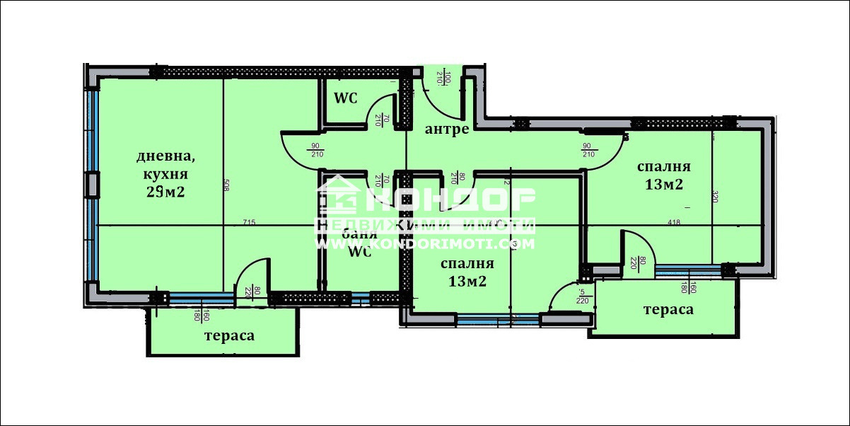 Продава 3-СТАЕН, гр. Пловдив, Тракия, снимка 2 - Апартаменти - 29464292