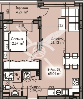 1 dormitorio Izgrev, Burgas 2