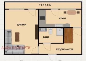 1 yatak odası Sveta Troica, Sofia 1