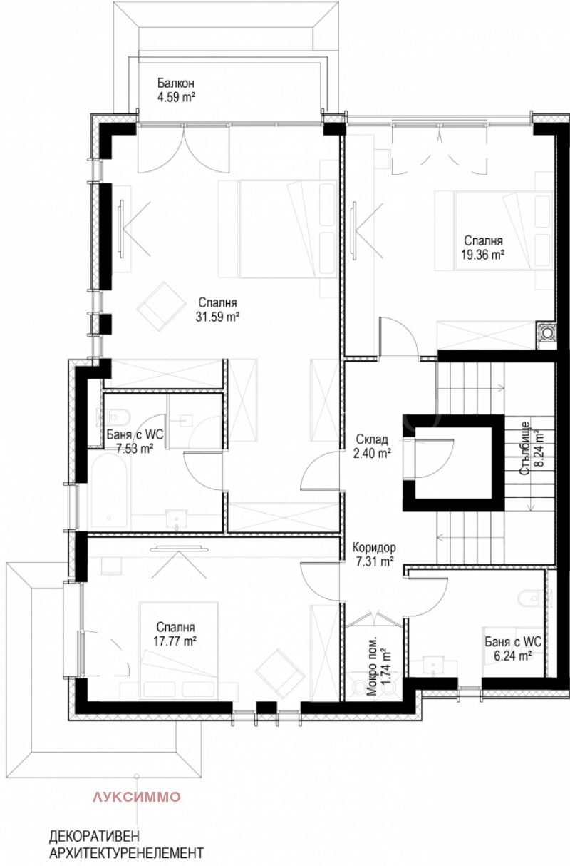 Продава КЪЩА, гр. София, м-т Камбаните, снимка 10 - Къщи - 46883992