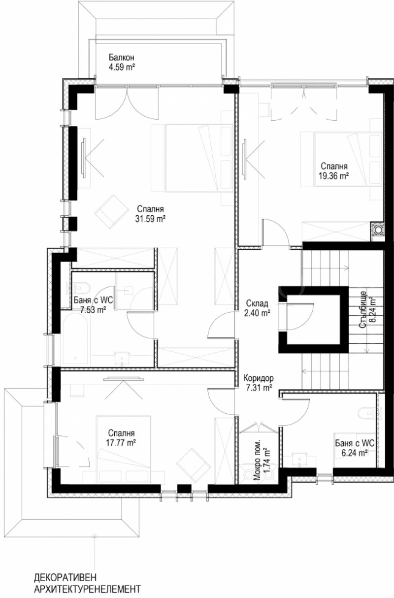 Продава КЪЩА, гр. София, м-т Камбаните, снимка 10 - Къщи - 46883992