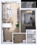 Продава  2-стаен град Пловдив , Кючук Париж , 66 кв.м | 95835577 - изображение [4]