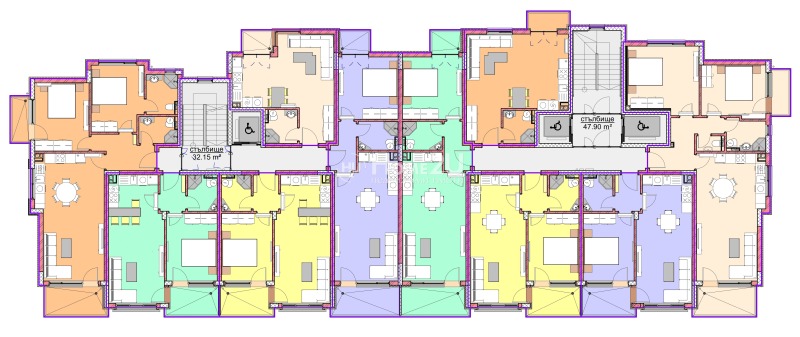 Продава 1-СТАЕН, гр. Варна, Виница, снимка 2 - Апартаменти - 53438184