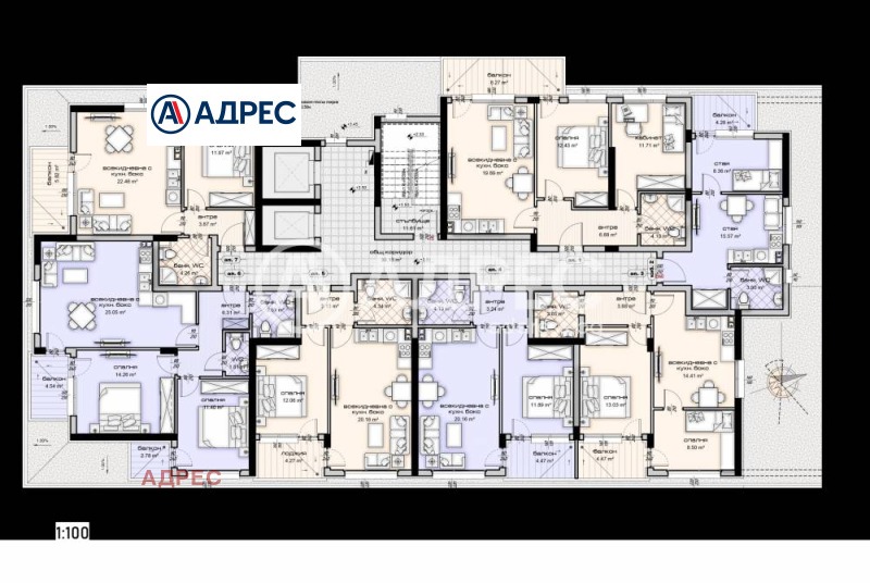 À venda  1 quarto Varna , Vladislav Varnentchik 1 , 64 m² | 99451540 - imagem [3]