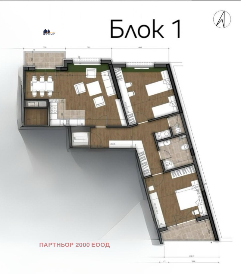 Продава 3-СТАЕН, гр. София, Левски В, снимка 2 - Апартаменти - 51930973