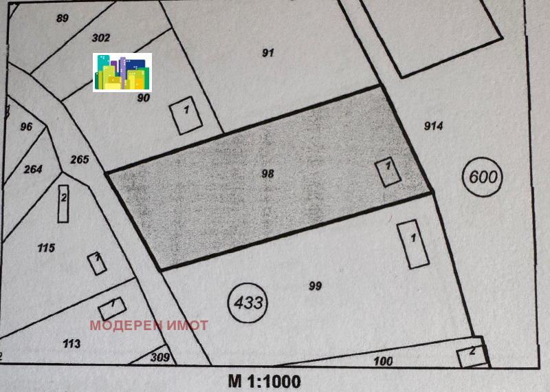 Продава ПАРЦЕЛ в област София, с. Драговищица - 2874 кв.м / 90 000 € » 176 024.70 лв., МОДЕРЕН ИМОТ