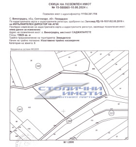 Земеделска земя с. Виноградец, област Пазарджик 2