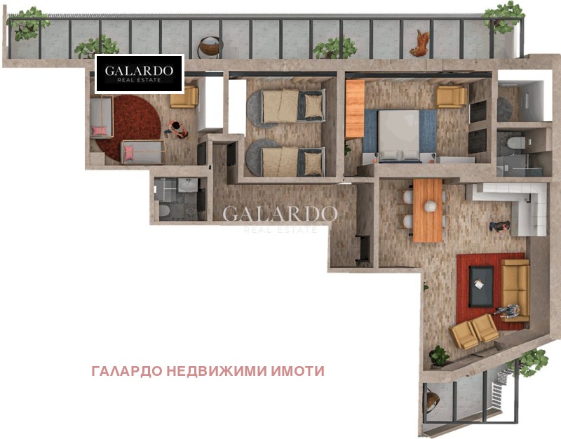 Продава 4-СТАЕН, гр. Пловдив, Христо Смирненски, снимка 3 - Апартаменти - 53519377