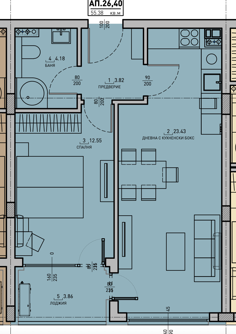 Продава 4-СТАЕН, гр. София, Малинова долина, снимка 8 - Апартаменти - 48409123
