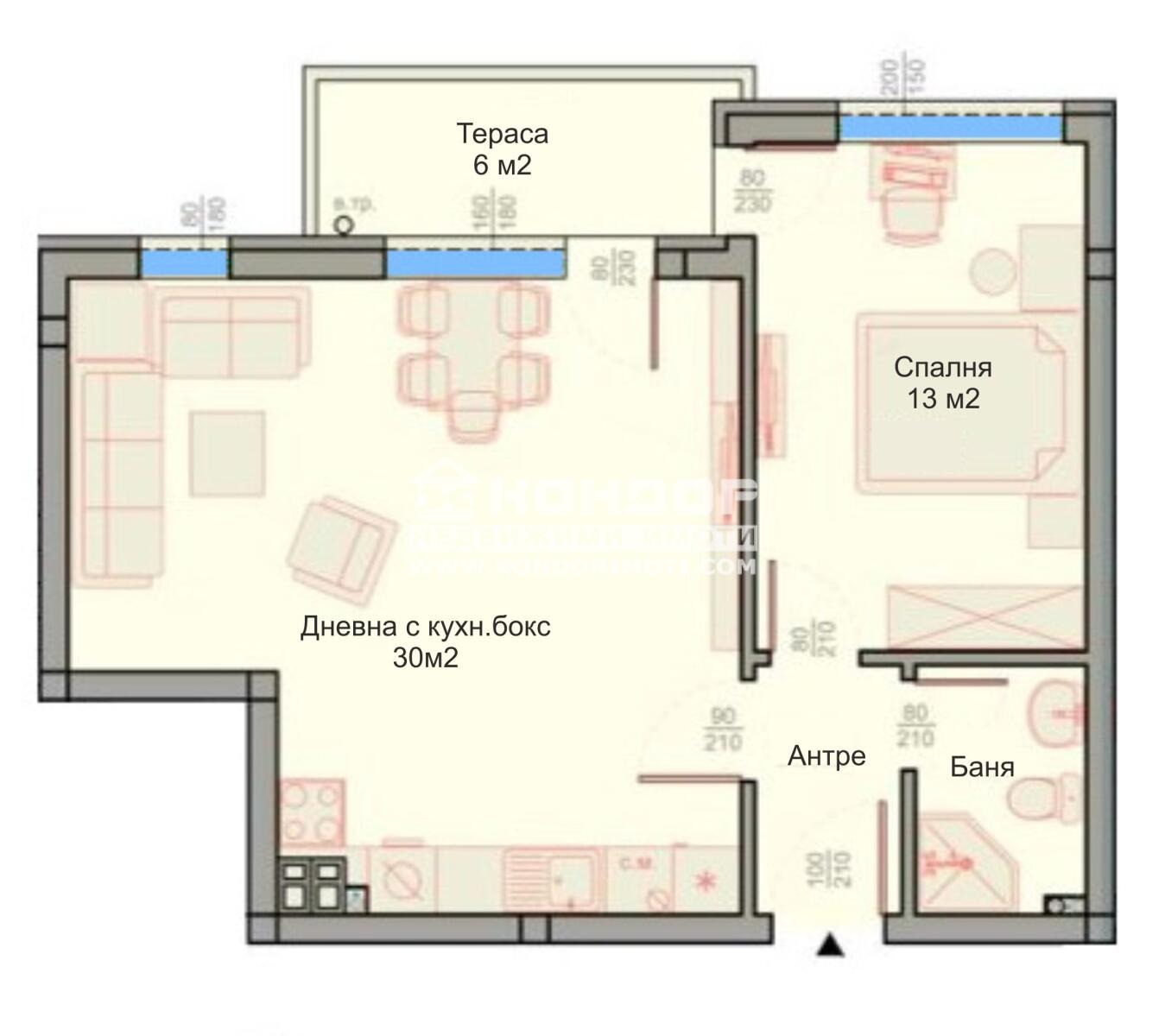 Продава 2-СТАЕН, гр. Пловдив, Беломорски, снимка 2 - Апартаменти - 56229297