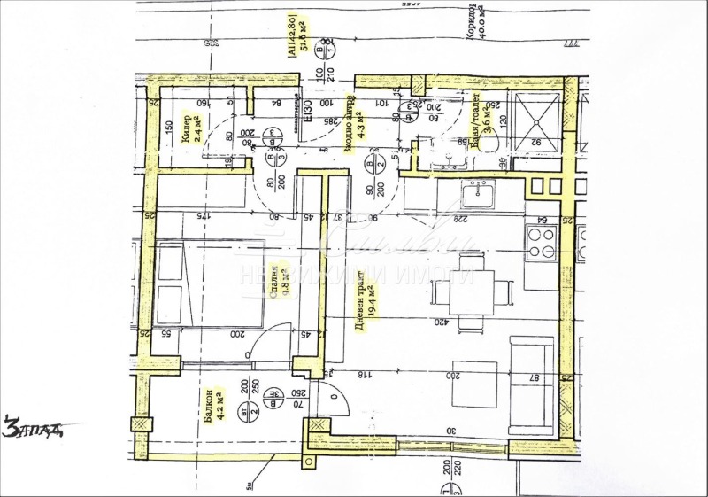 Продава 2-СТАЕН, гр. Шумен, Тракия, снимка 5 - Апартаменти - 52602636