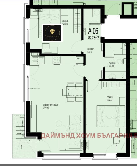 In vendita  2 camere da letto Plovdiv , Hristo Smirnenski , 105 mq | 68551604 - Immagine [2]