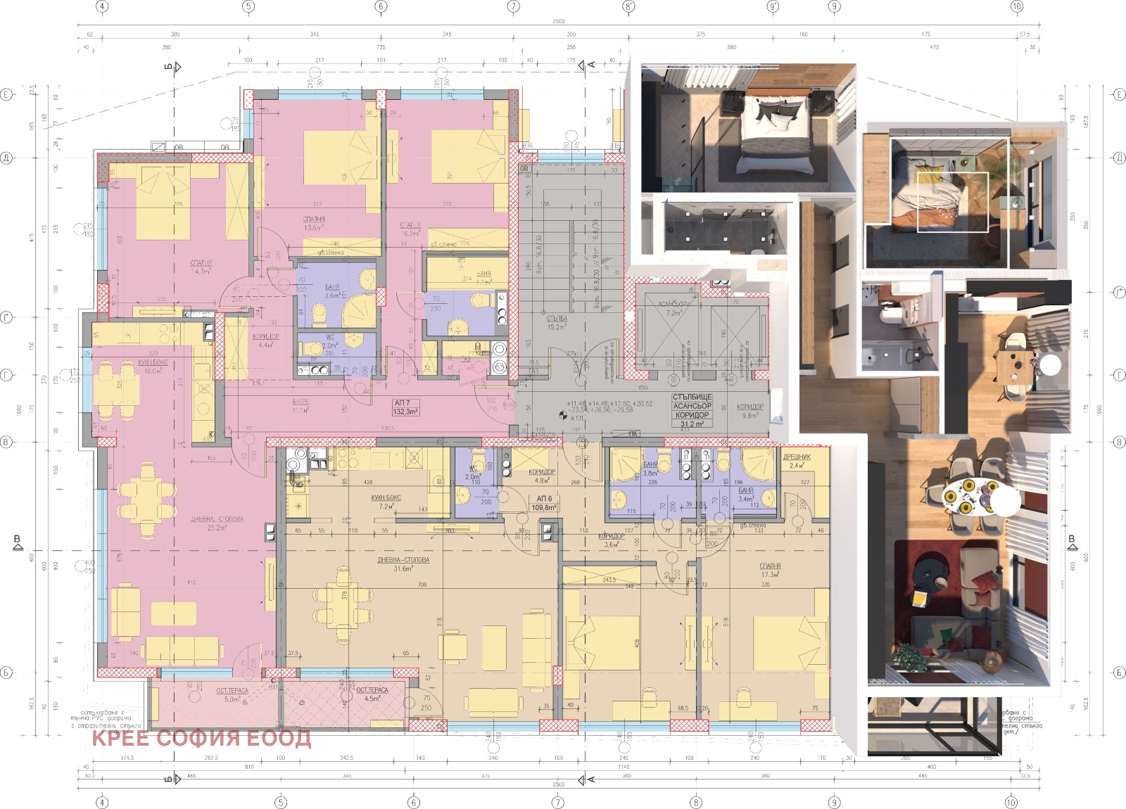 Продава 3-СТАЕН, гр. София, Лозенец
