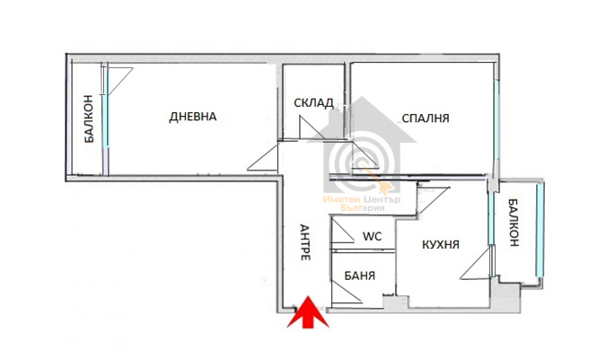 Продава 2-СТАЕН, гр. София, Дружба 1