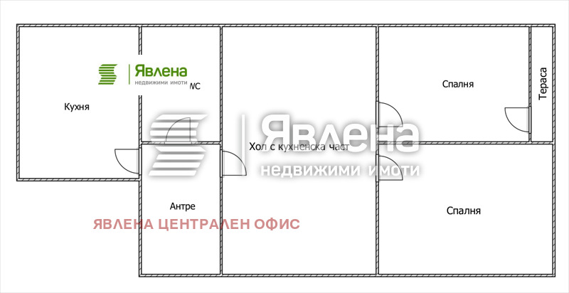 Продава 3-СТАЕН, гр. София, Център, снимка 3 - Апартаменти - 54336778