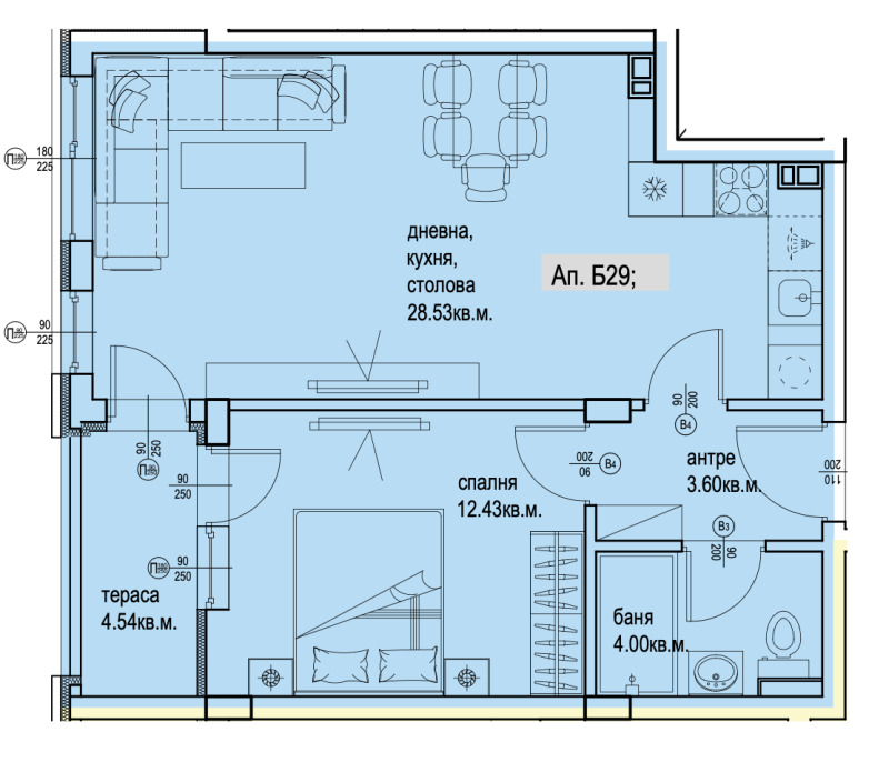 Продава 2-СТАЕН, гр. Пловдив, Кършияка, снимка 2 - Апартаменти - 53030025