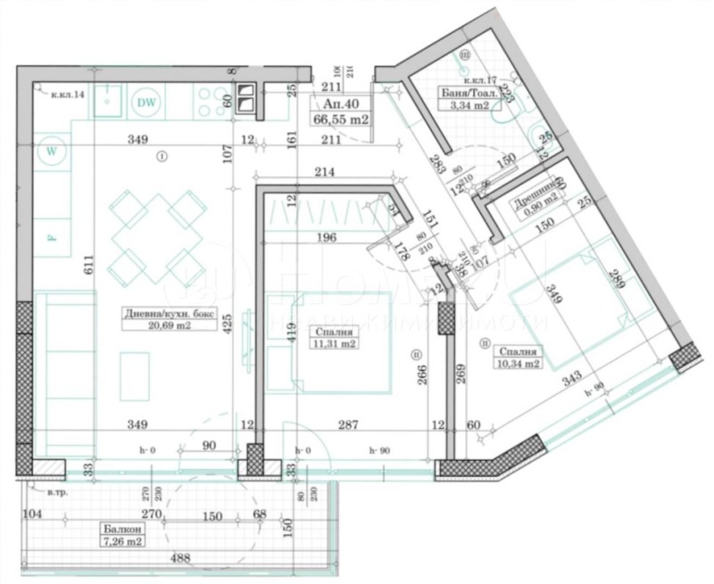 Na prodej  2 ložnice Varna , Vinica , 73 m2 | 57397499 - obraz [4]