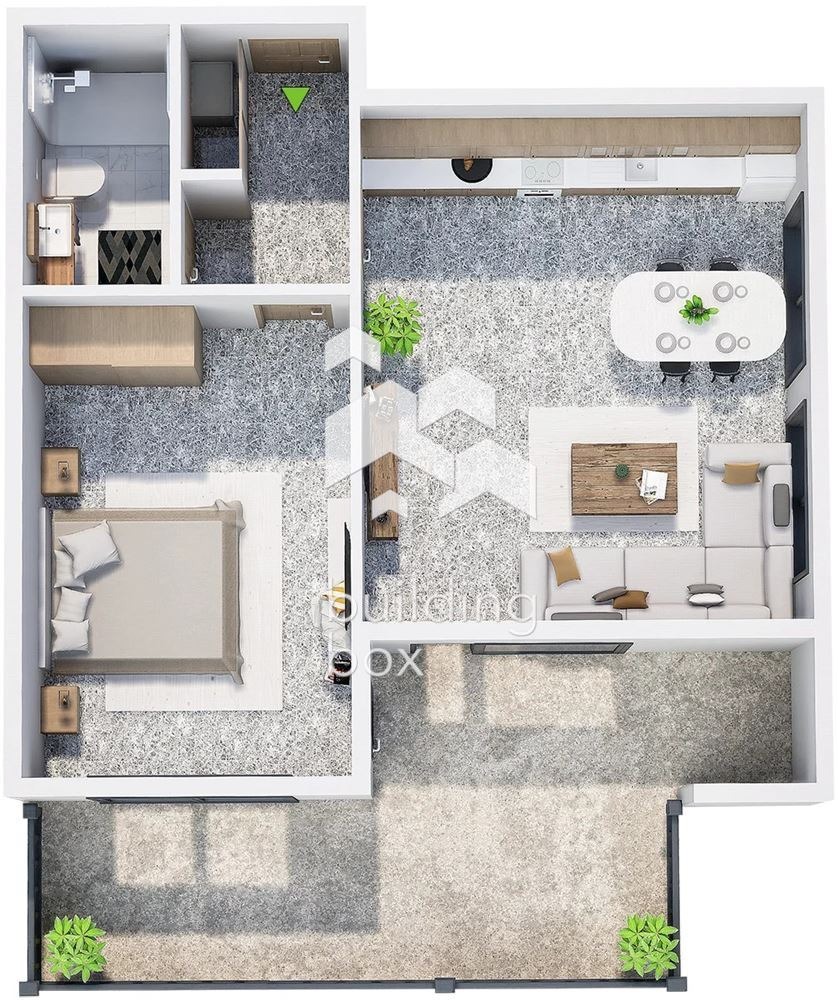 Продава 2-СТАЕН, гр. Пловдив, Христо Смирненски, снимка 3 - Апартаменти - 54421264