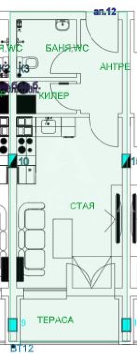 Продава 1-СТАЕН, гр. Пловдив, Младежки Хълм, снимка 2 - Апартаменти - 52287714