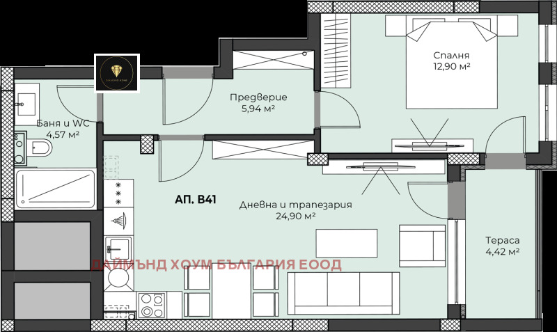 Продава 2-СТАЕН, гр. Пловдив, Пещерско шосе, снимка 10 - Апартаменти - 52525900