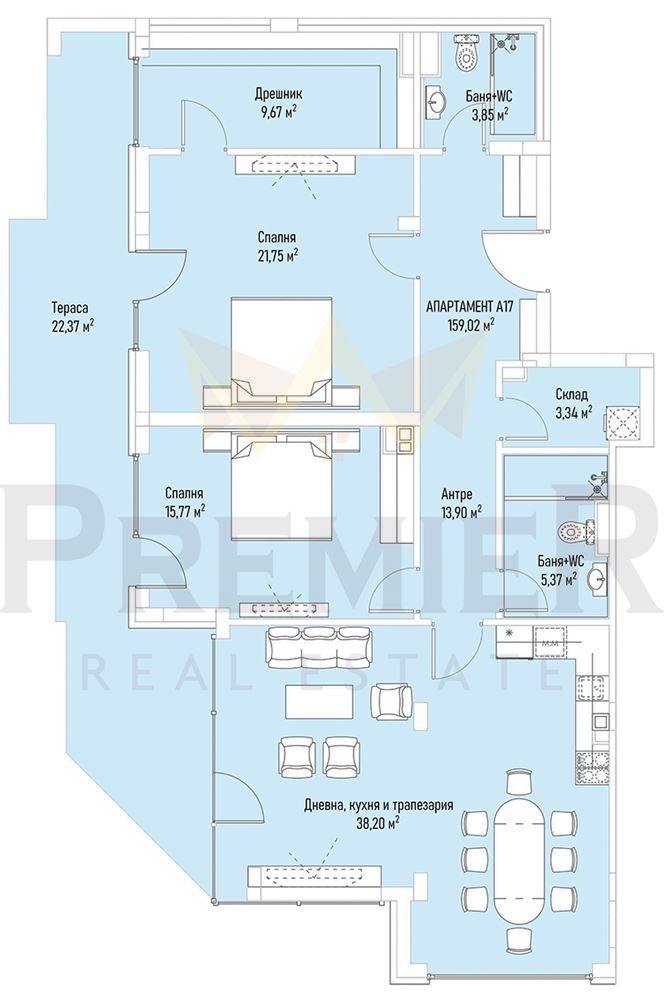 Продава 3-СТАЕН, гр. София, Лозенец, снимка 11 - Aпартаменти - 48994240