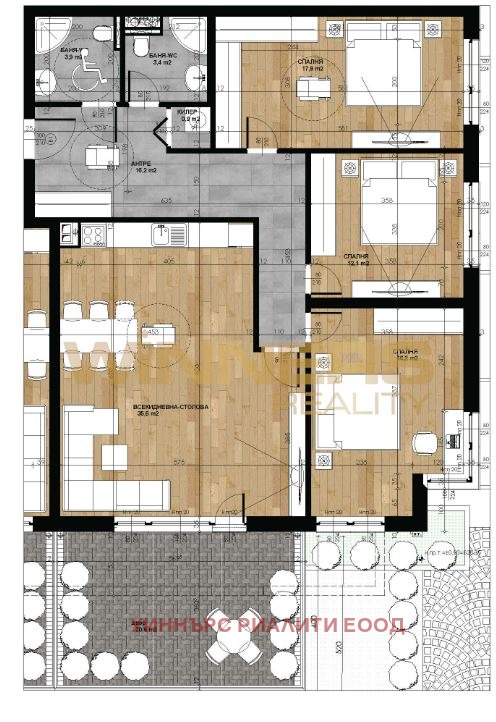 Продава 4-СТАЕН, гр. София, Младост 2, снимка 8 - Апартаменти - 53273207