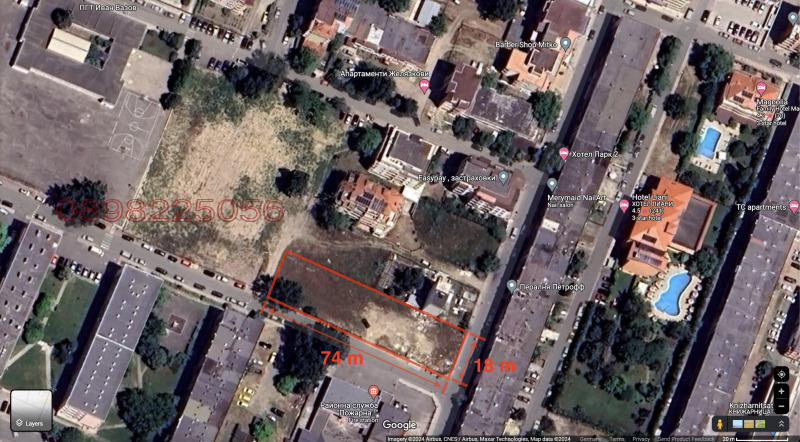 Продава ПАРЦЕЛ, к.к. Слънчев бряг, област Бургас, снимка 5 - Парцели - 52784694