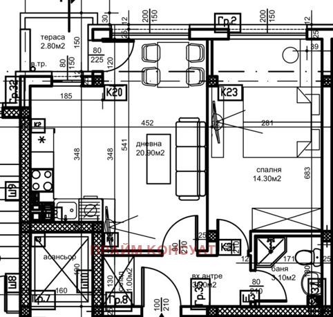 Продава 2-СТАЕН, гр. Пловдив, Остромила, снимка 4 - Апартаменти - 55223110