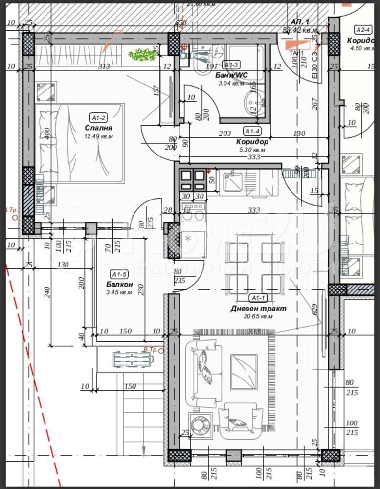 Продается  1 спальня Варна , м-т Пчелина , 72 кв.м | 78081761 - изображение [7]