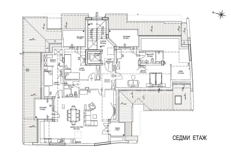 Te koop  2 slaapkamers Varna , Tsveten kvartal , 99 m² | 67305750 - afbeelding [4]