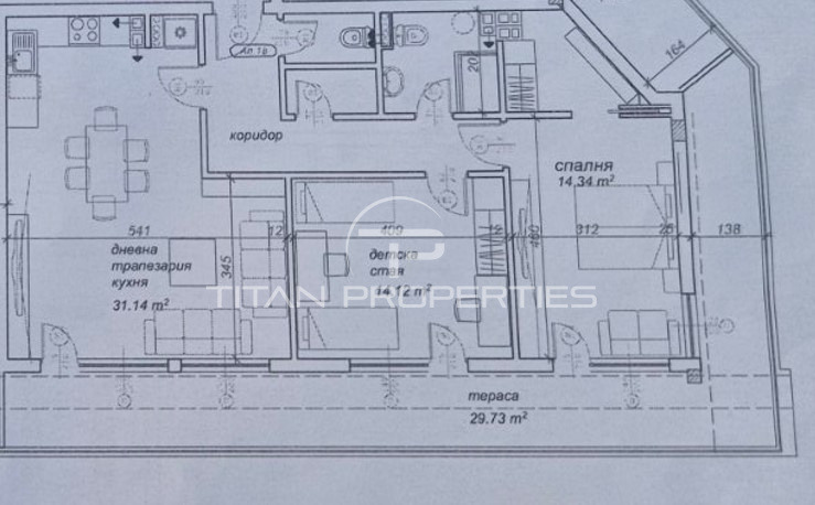 Til salg  2 soveværelser Plovdiv , Kyuchuk Parizh , 142 kvm | 87129438 - billede [2]