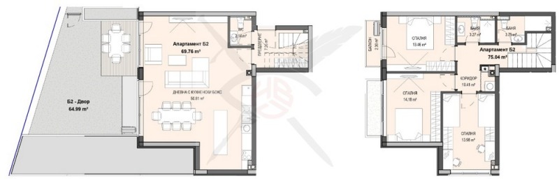 Продава МЕЗОНЕТ, гр. София, Кръстова вада, снимка 1 - Aпартаменти - 47865336