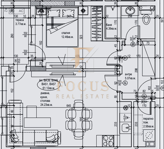 Продаја  1 спаваћа соба Пловдив , Тракија , 75 м2 | 43445724 - слика [6]