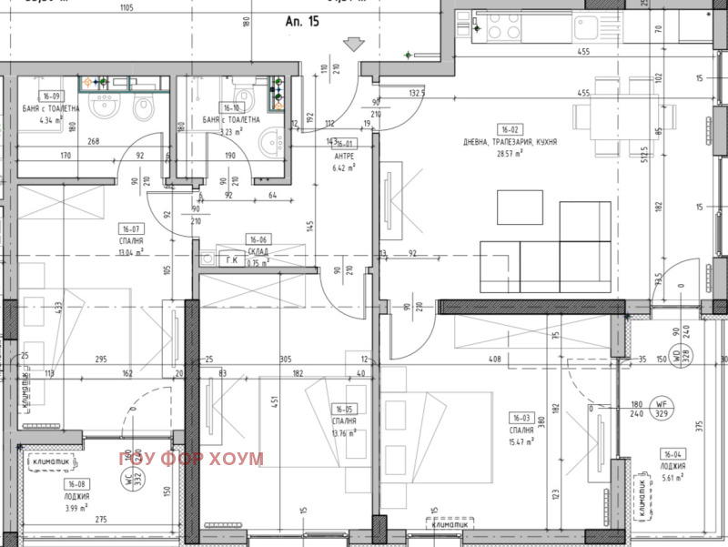 Продава 4-СТАЕН, гр. София, Малинова долина, снимка 4 - Aпартаменти - 47192672