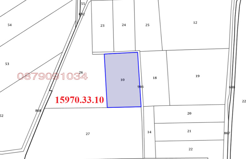 Til salg  Jord region Plovdiv , Golyam chardak , 75.799 dka | 14300511 - billede [6]
