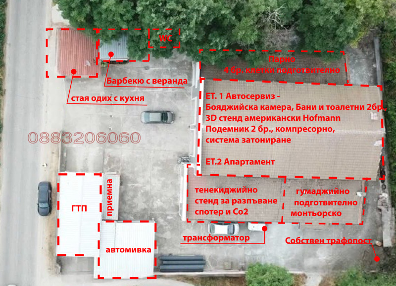 Продава БИЗНЕС ИМОТ, с. Болярци, област Пловдив, снимка 2 - Други - 49410378