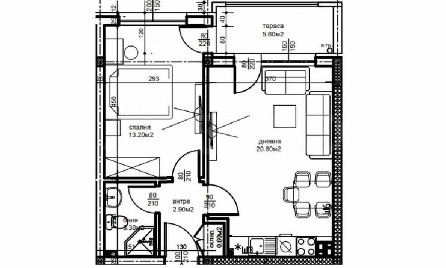 Продава 2-СТАЕН, гр. Пловдив, Беломорски, снимка 8 - Апартаменти - 54056715