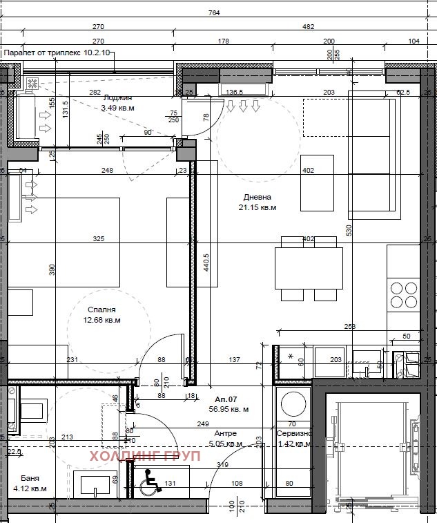 Продава 2-СТАЕН, град Варна, Галата • 100261 € / 196093.47 лв. • 60860686 1