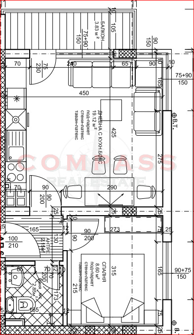 Продава  2-стаен град Варна , Виница , 65 кв.м | 65544265 - изображение [4]