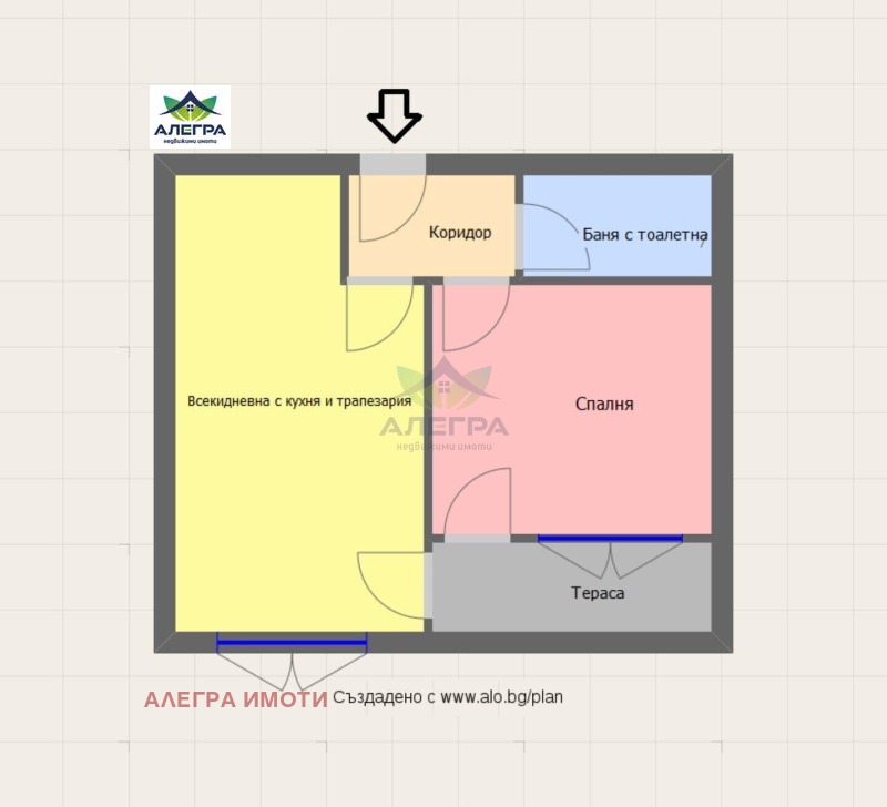 For Sale  1 bedroom Pazardzhik , Promishlena zona , 66 sq.m | 81355594 - image [2]