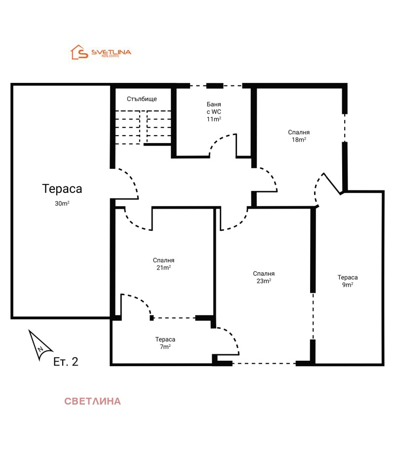 Продава КЪЩА, с. Горна Малина, област София област, снимка 5 - Къщи - 52375361
