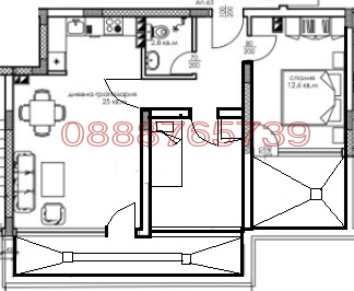 Продава 3-СТАЕН, гр. Пловдив, Съдийски, снимка 10 - Aпартаменти - 47653611