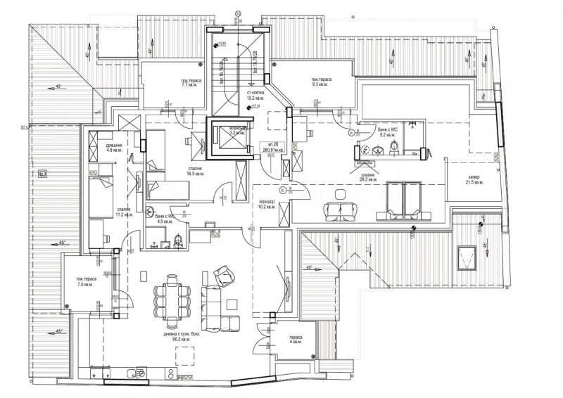 Na sprzedaż  3 sypialnie Warna , Cweten kwartal , 296 mkw | 46767882 - obraz [3]